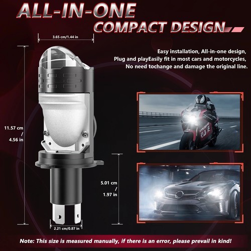 Optimal led headlight bulbs - h4,