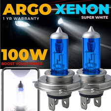 H4 Headlight Bulbs 100w Xenon