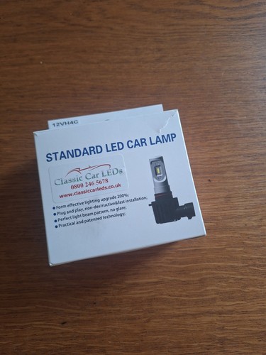 Led headlight bulbs - led, h4c