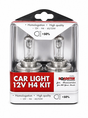 Roadster 12v car headlight - roadster, h4