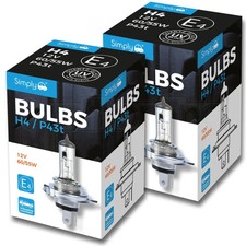 2 x 472 H4 12V 60/55W 3 Pin