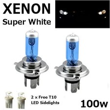 H4 100W SUPER WHITE XENON