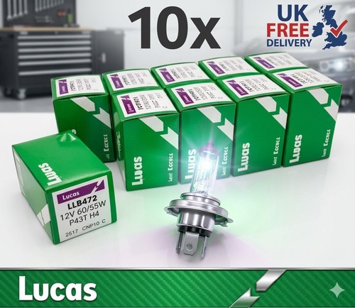 Pack h4 head light - 10, x