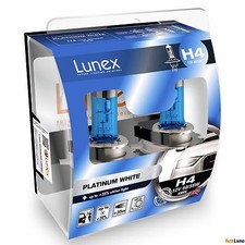 2x H4 Genuine Lunex Platinum