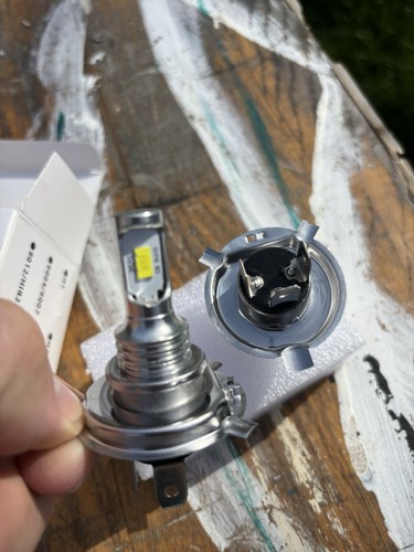 Led headlight bulbs - h4,