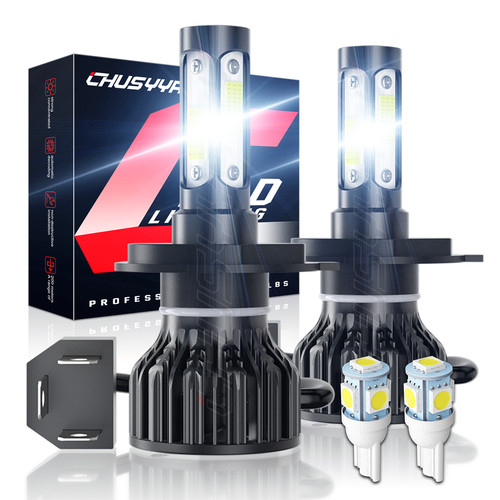 Led headlight bulbs - h4,